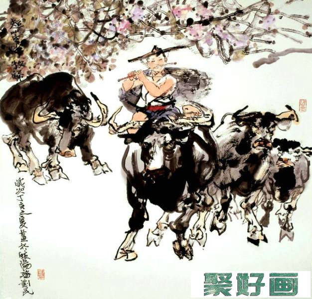 刘昆中国画人物作品欣赏