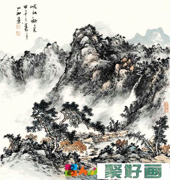 陈忠洲中国画作品欣赏