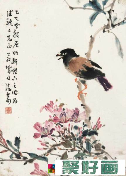 司徒奇中国画花鸟作品欣赏