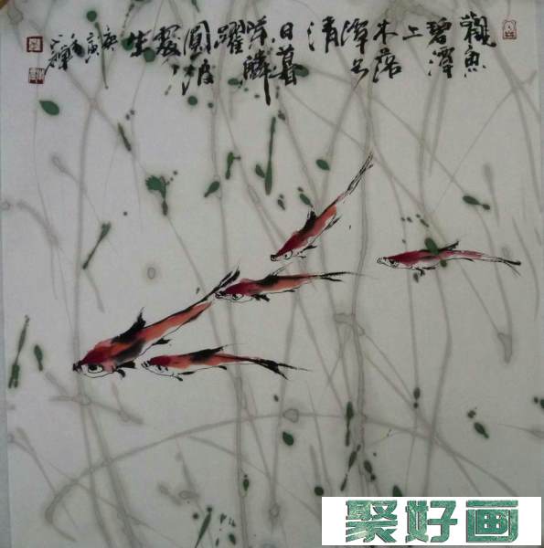 李晓轩中国画水墨花鸟作品欣赏