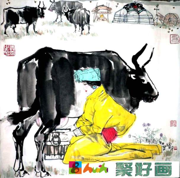 书画家刘宝平中国画欣赏