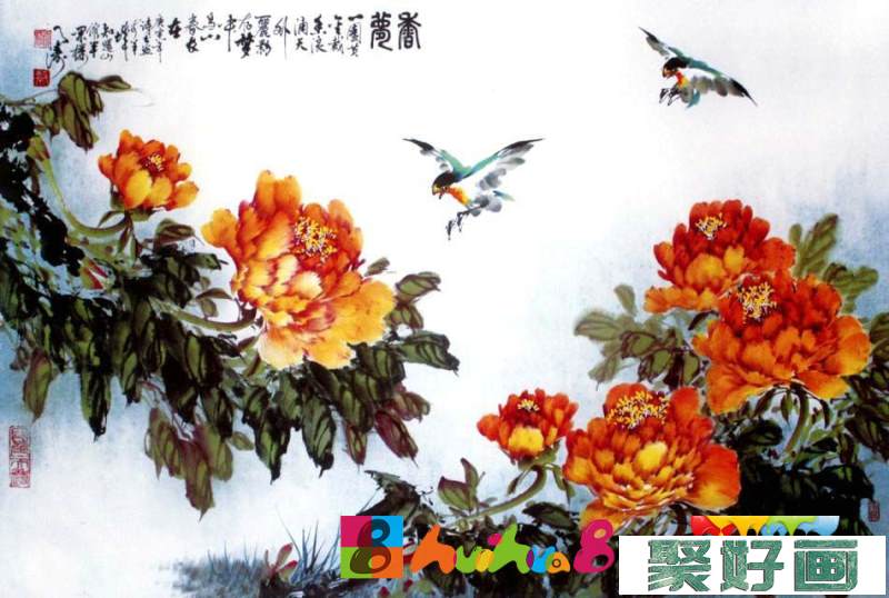 蔡天涛<a href=../zhonglei/zhongguohua/ target=_blank class=infotextkey>中国画</a>花鸟作品欣赏