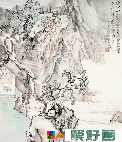 陈玉圃中国画山水作品欣赏