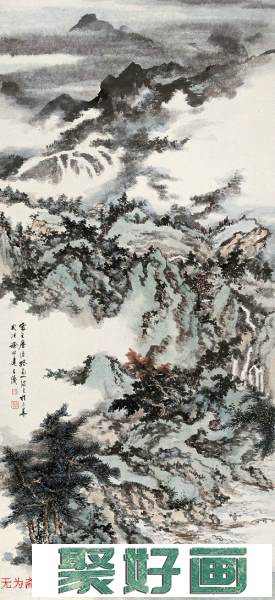 鉴定大师徐半尺--徐邦达的山水画欣赏