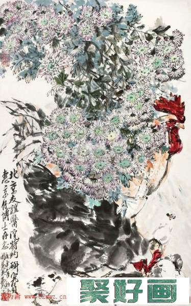 国画大师黄胄夫人--郑闻慧作品欣赏