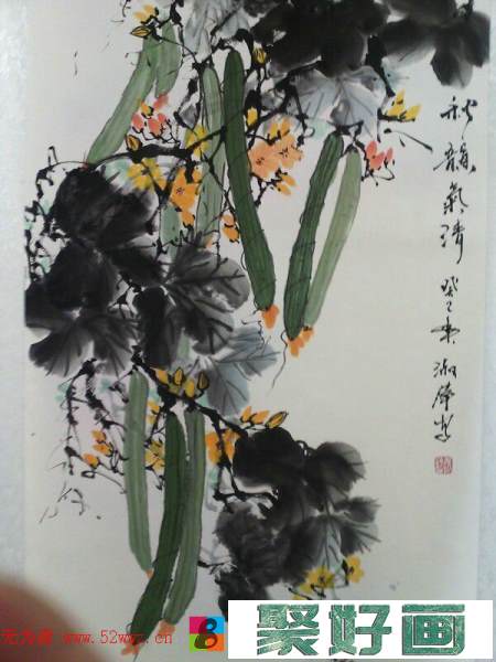 白山黑水女史姜淑萍花鸟画欣赏