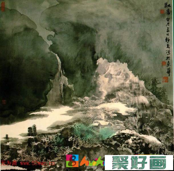 白靖夫<a href=../zhonglei/zhongguohua/ target=_blank class=infotextkey>中国画</a>廊推介画家山水画欣赏