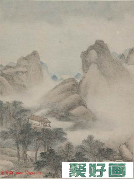 笃志绘事，寒暑不废的明末清初画家萧云从作品欣赏