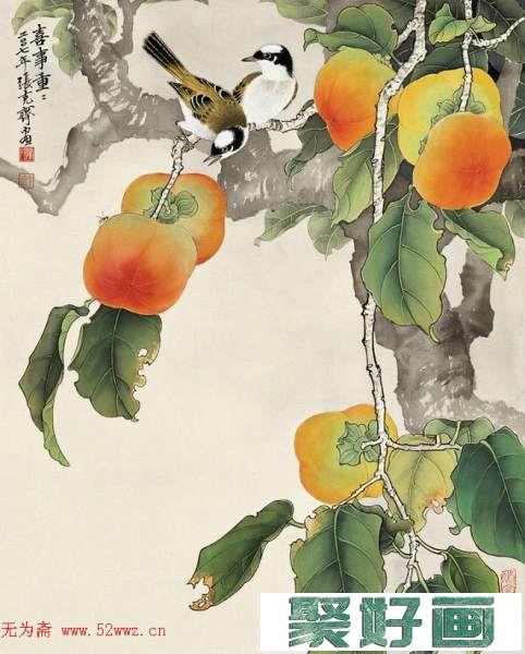台湾工笔画花鸟画家张克齐作品欣赏
