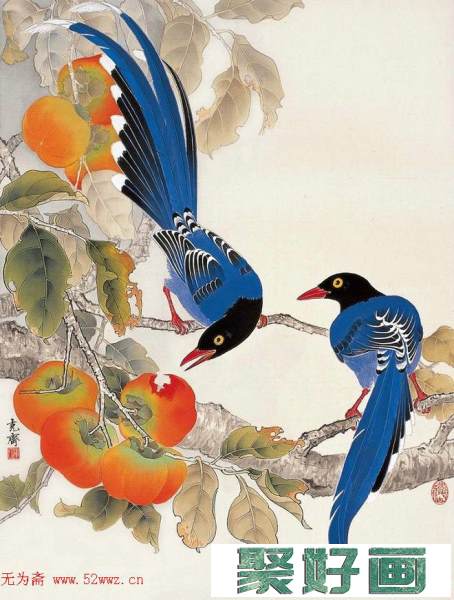 台湾工笔画花鸟画家张克齐作品欣赏