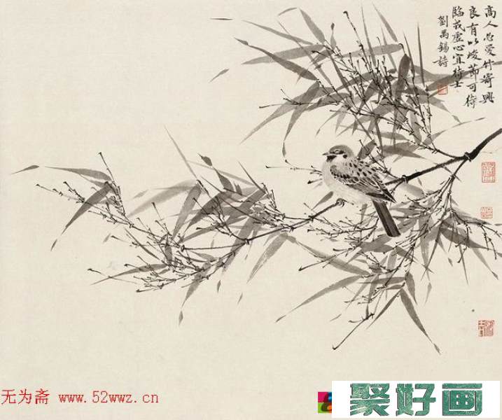 方严传统水墨中国画作品欣赏