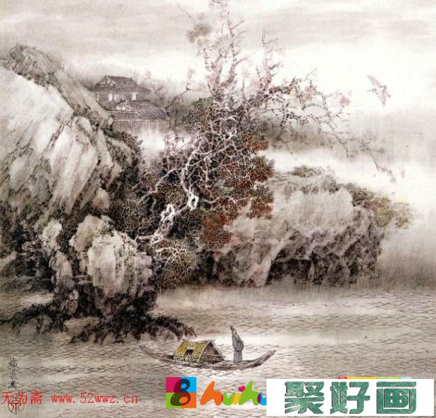刘铁泉中国画工笔山水作品欣赏