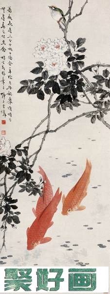 王师子中国画花鸟作品欣赏