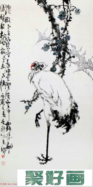 鲁西南画派创始人吴东魁花鸟作品欣赏