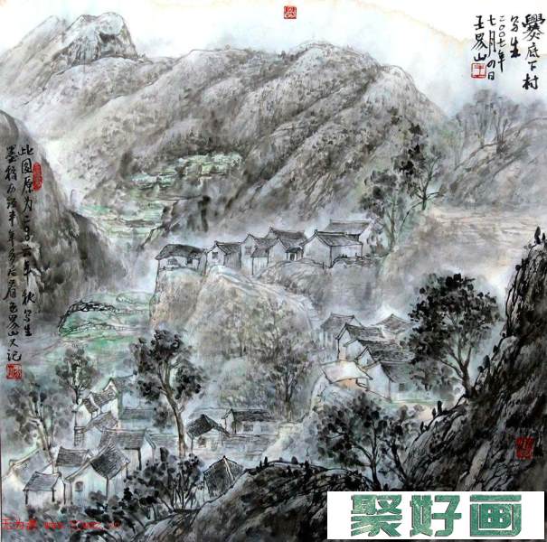 空军文艺创作室副主任王界山国画作品欣赏