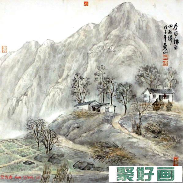 空军文艺创作室副主任王界山国画作品欣赏