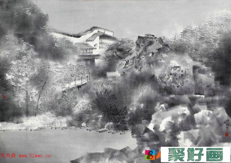 江苏美协副主席刘赦中国画作品欣赏