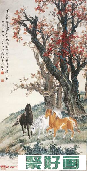 清未民初著名画家马骀书画作品欣赏