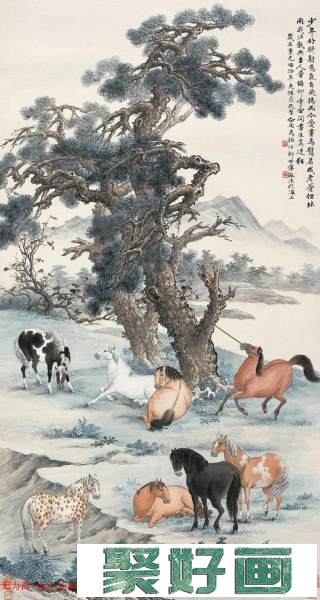 清未民初著名画家马骀书画作品欣赏