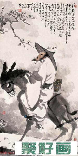 单柏钦中国画写意人物作品欣赏