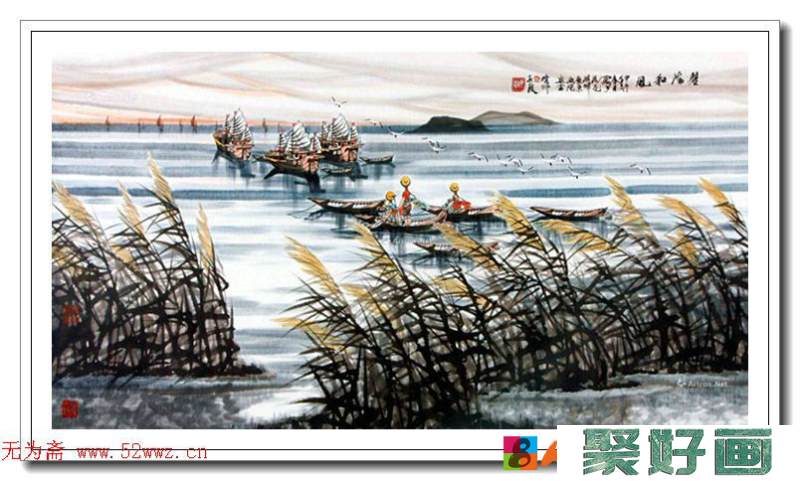 邓子敬海景画选刊