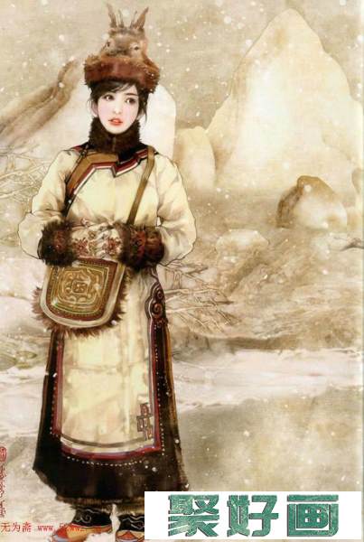 东方画姬江德珍手绘古典美女