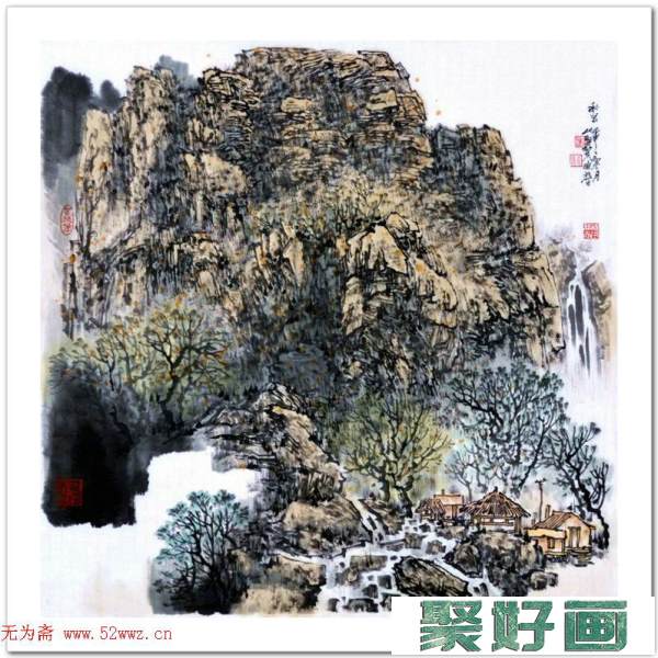 杜晓波北国风情山水画选刊