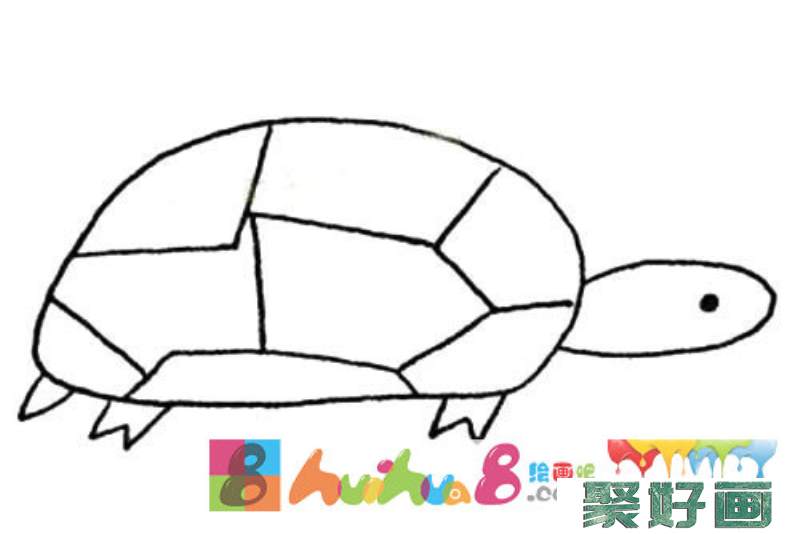 简单的乌龟简笔画图片大全