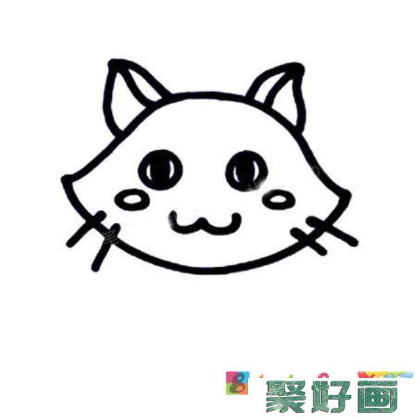 猫咪简笔画图片