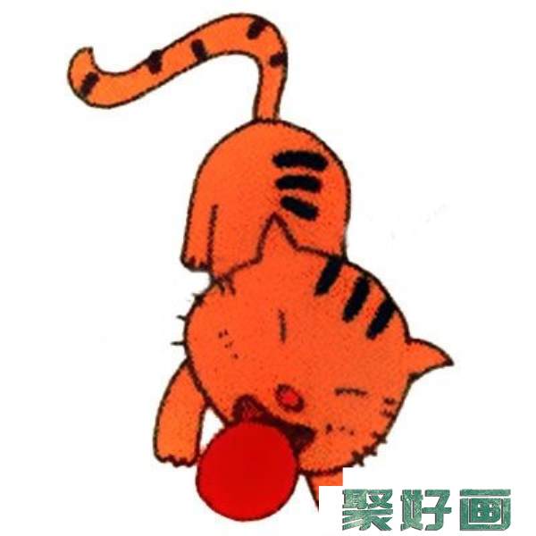 小猫咪简笔画图片