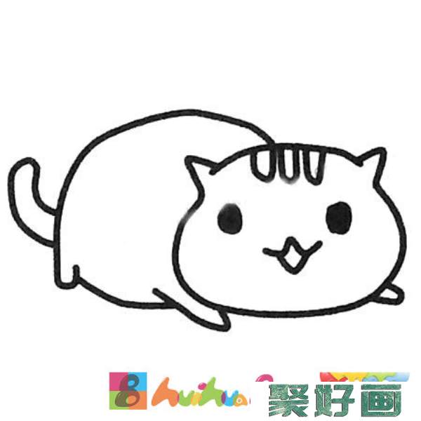 小猫简笔画