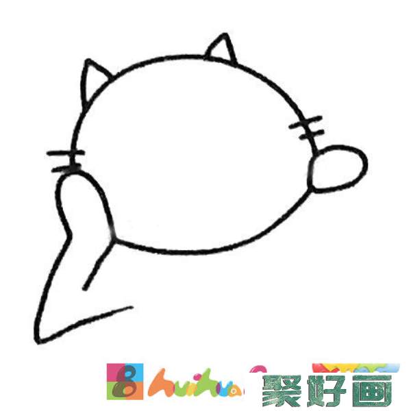 加菲猫简笔画