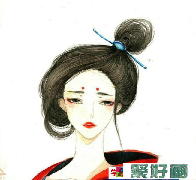 很有中国风的一组女性插画 古风古韵的美女子_www.youyix.com