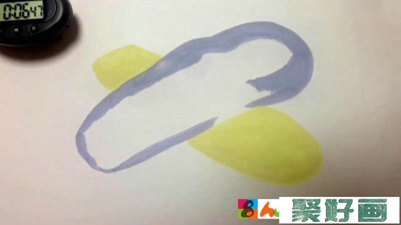 【视频】超逼真的水彩茄子画法视频手绘教程 茄子怎么画的逼真超写实_www.youyix.com