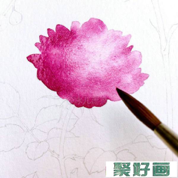 月季水彩画手绘教程图片 月季水彩画画法 月季花的水彩画怎么画_www.youyix.com