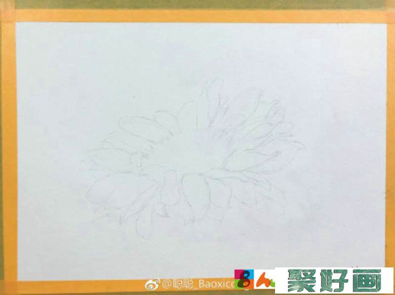 向日葵水彩画图片 向日葵水彩手绘教程 向日葵花水彩怎么画 画法_www.youyix.com