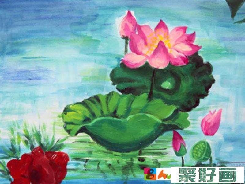 <a href=../zhonglei/shuifenhua/ target=_blank class=infotextkey><a href=../zhonglei/shuifenhua/ target=_blank class=infotextkey>水粉画</a></a>：美丽的荷花