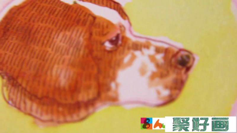 【视频】两款简单可爱的狗狗头像水彩手绘视频教程 教你怎么简单的画狗狗_www.youyix.com
