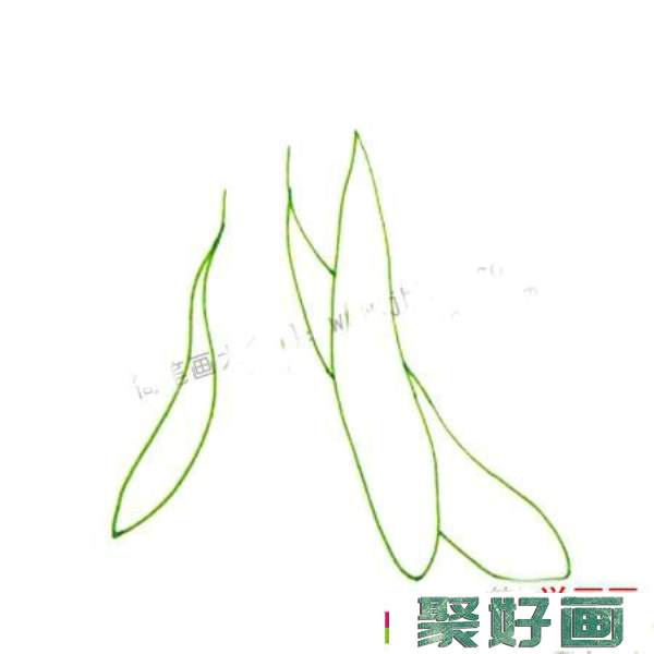 植物水彩画入门基础教程_黄瓜的画法步骤