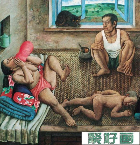 韩大为油画作品欣赏