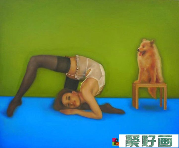 庞茂琨油画作品欣赏:异场