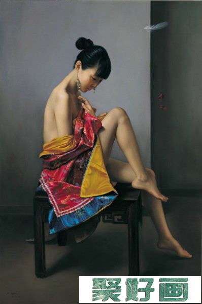 李丝云<a href=../zhonglei/youhua/ target=_blank class=infotextkey>油画</a>人物作品欣赏