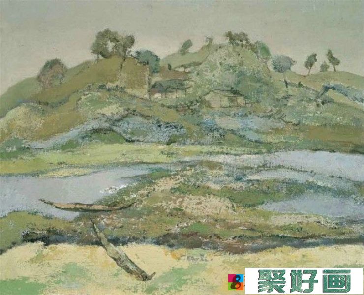 洪凌风景油画作品欣赏