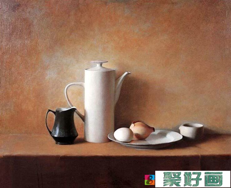 刘影钊静物油画作品欣赏