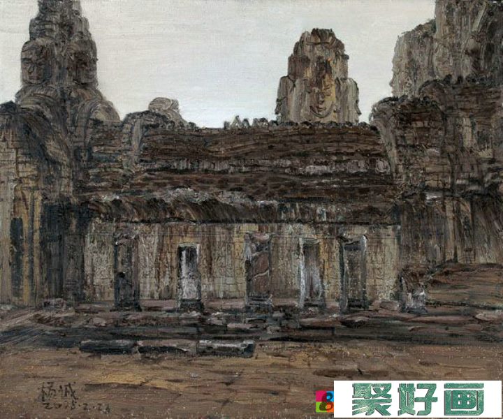 杨诚风景油画作品欣赏