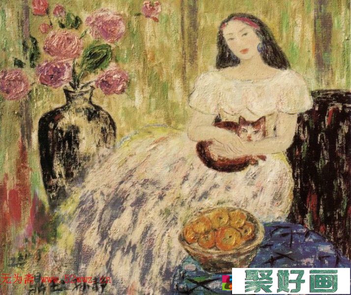 从国画到油画的女画家孙鼎玉作品欣赏