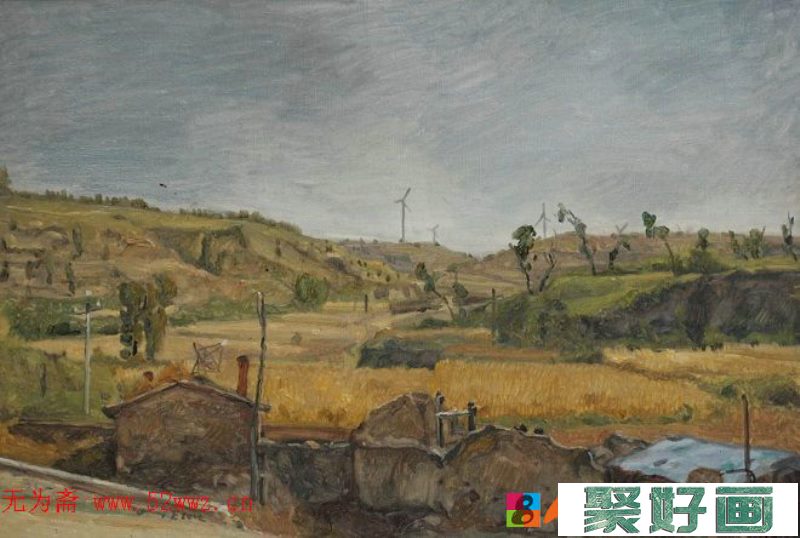 秦烨中国油画院油画作品欣赏