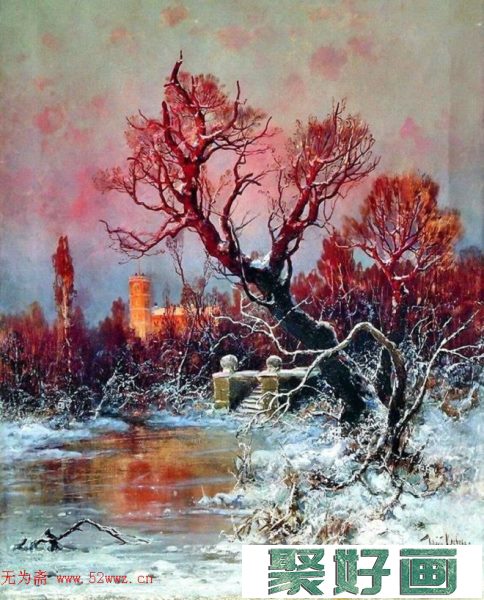 俄罗斯画家尤利·叶维奇·克勒韦·朱利叶斯油画作品欣赏