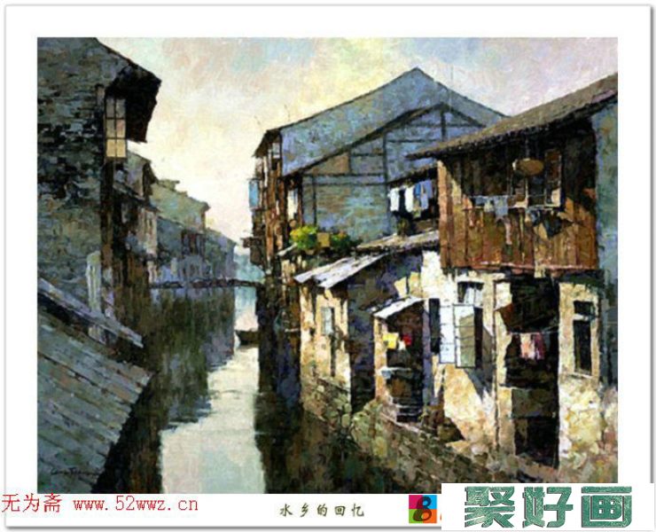 加拿大华裔画家姜小松油画作品欣赏