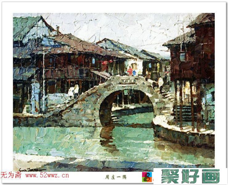 加拿大华裔画家姜小松油画作品欣赏